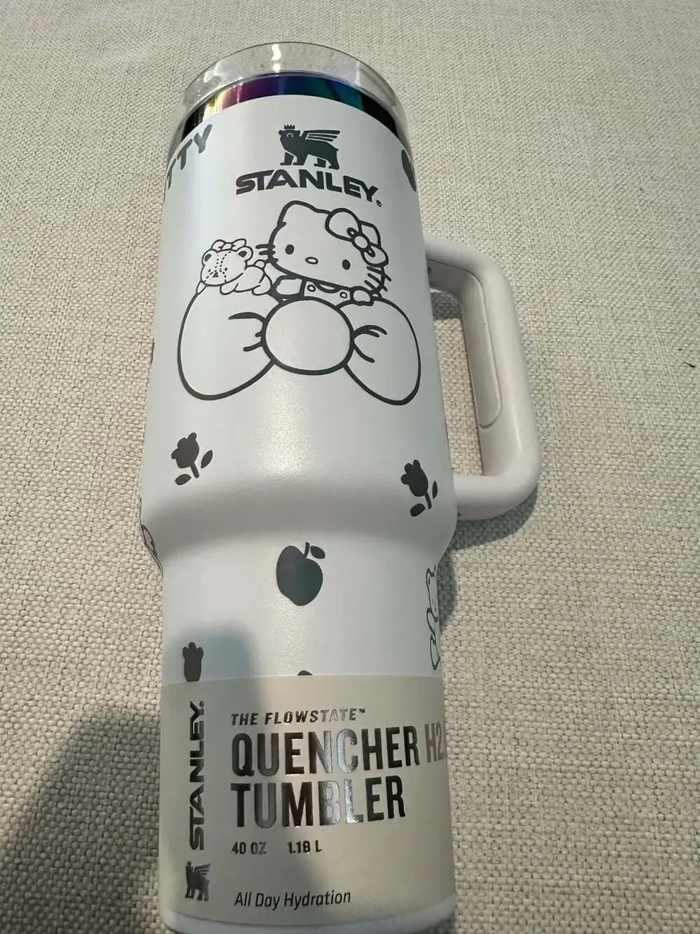 Stanley x Cat 40oz FlowState Quencher H2.0 Tumbler - Picture 1 of 9